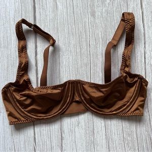 Stretch Satin Underwire BraSKIMS